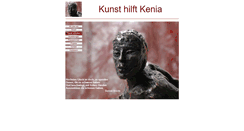 Desktop Screenshot of kunst-hilft-kenia.de